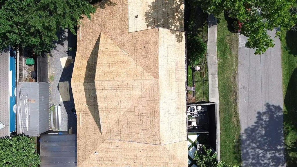 Residential Redeck by CS Roofing Concepts — Full redeck, new OSB sheathing